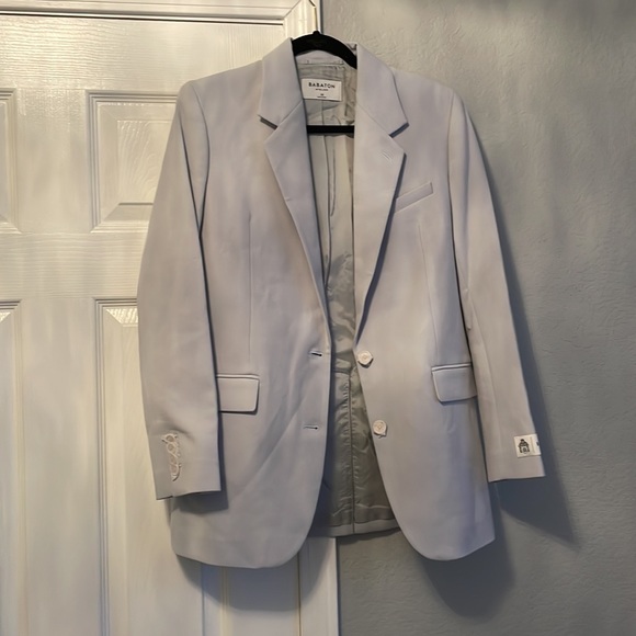 Aritzia Babaton Agency Blazer in Cement Blue - Picture 5 of 6